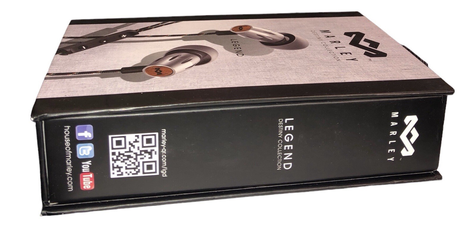 House of Marley Legend Earphones EM-DE003-RG Wood Balanced Armature Wired Premiu