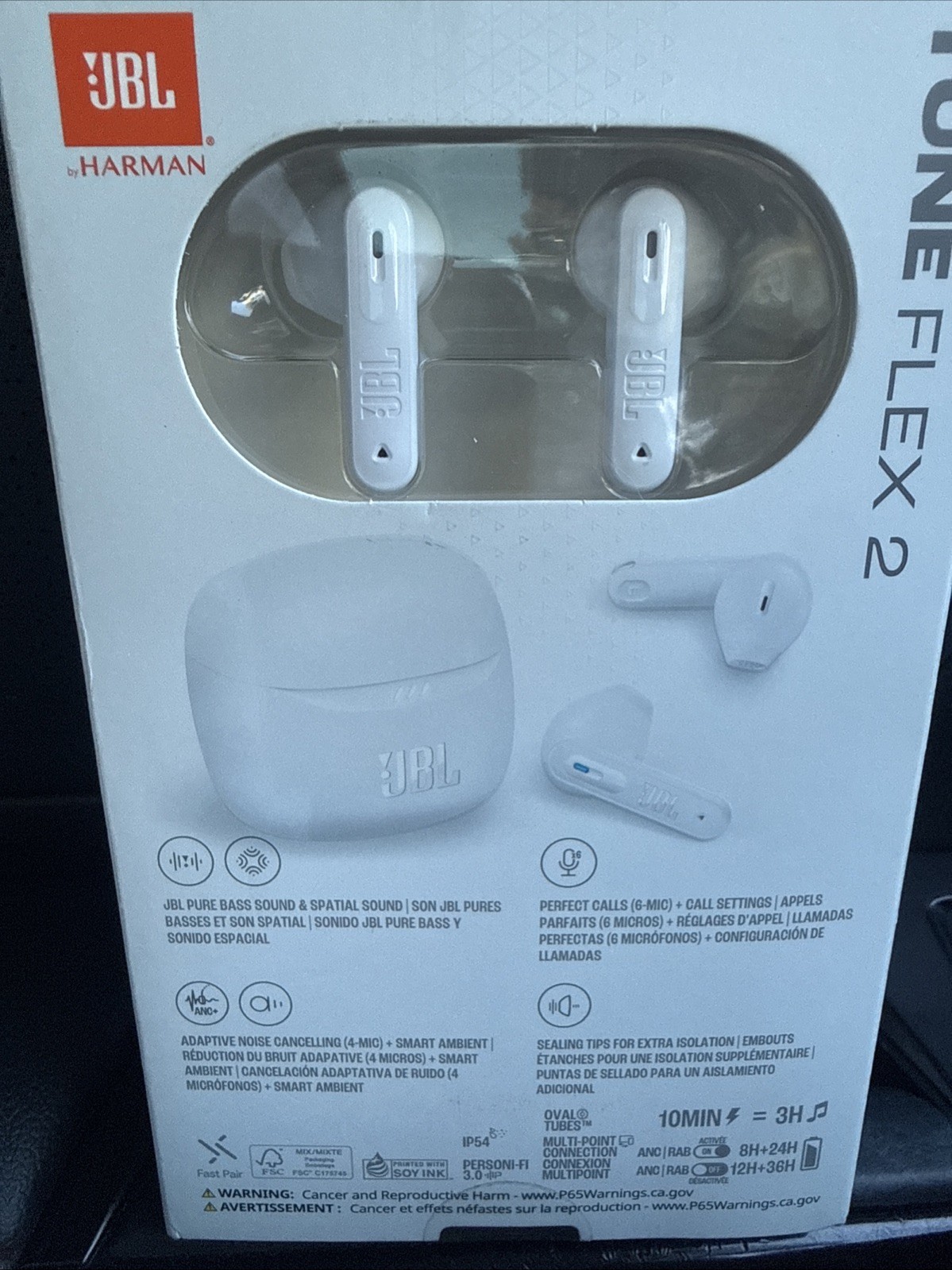 JBL tune Flex 2 White