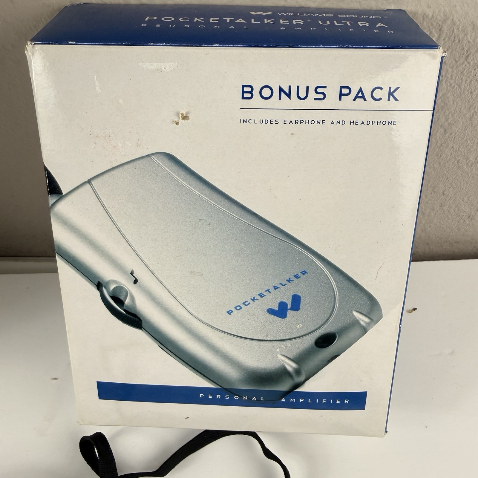 Williams Sound Pocketalker Ultra Personal Amplifier PKT D1 Bonus Pack Earphone