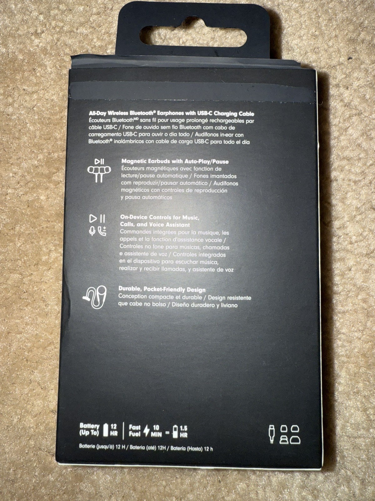 Beats Flex Wireless Earphones – Black – Open Box, Never Used – Apple 2021 Model
