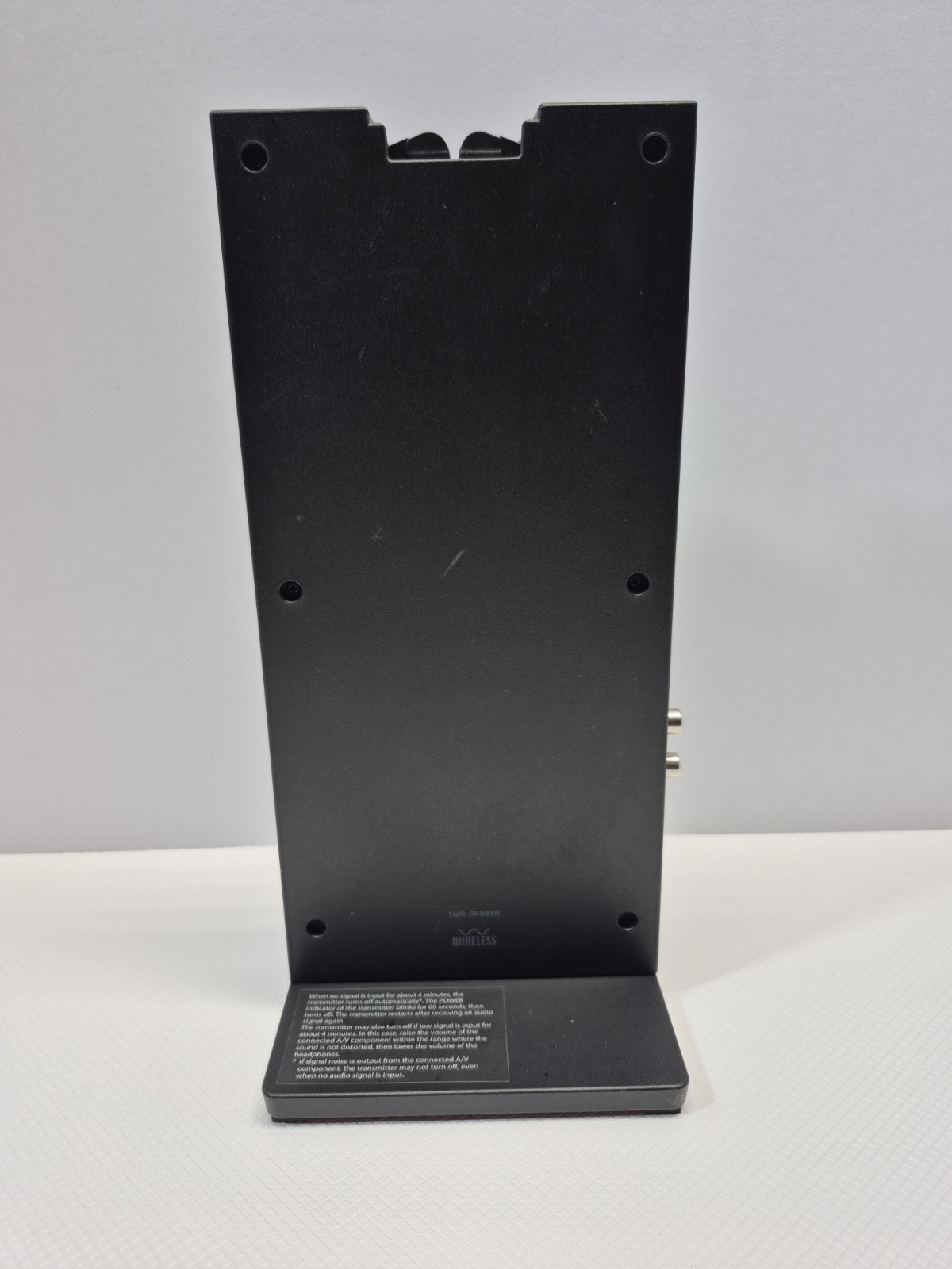 Sony TMR-RF985R Wireless RF Stereo Transmitter Base w/ AC Adapter Tested