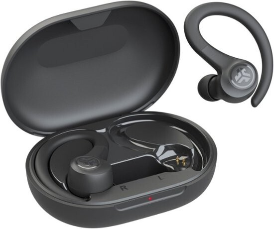 JLAB EBGAIRSPRTRBLK124 Go Air Sport True Wireless Earbuds Black Bluetooth Buds