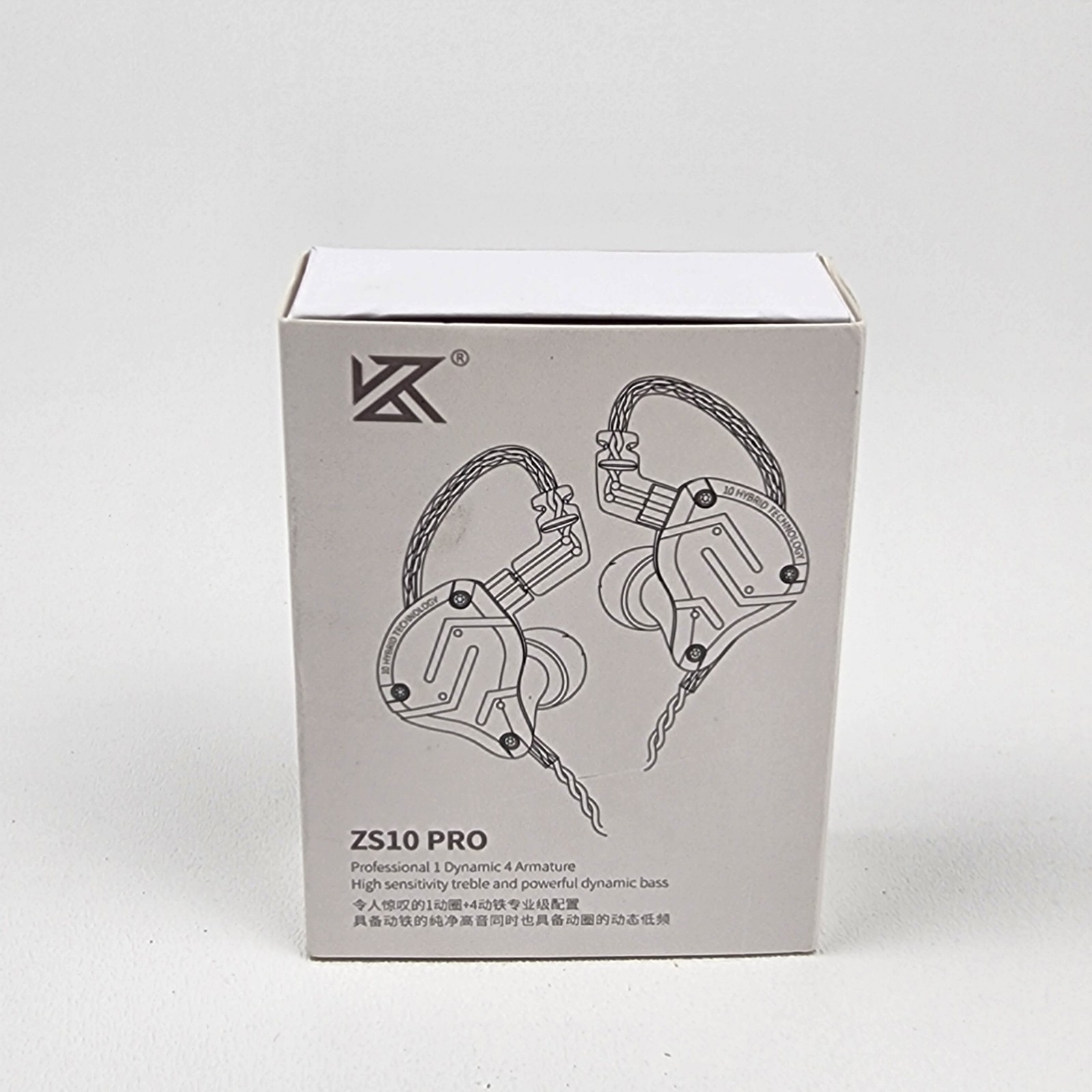 KZ ZS10 Pro 5 Driver IEM Earbuds Linsoul HiFi Gaming w Mic Detachable