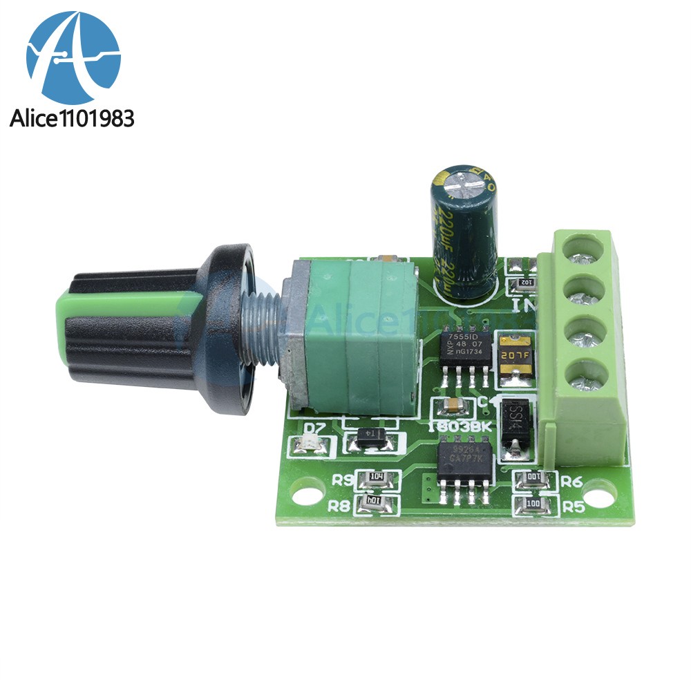 20pack of 10PCS DC 1.8-15V 2A Motor Speed Switch Controller PWM 1803BK