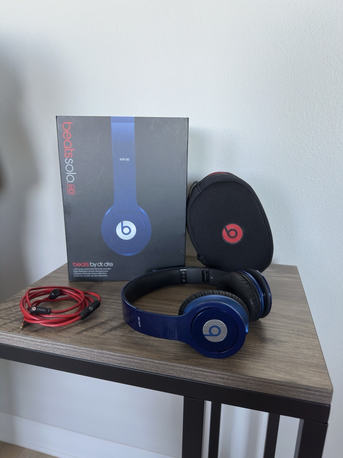 Beats by Dr. Dre Solo HD In-Ear Headphones Blue/Navy, Wired