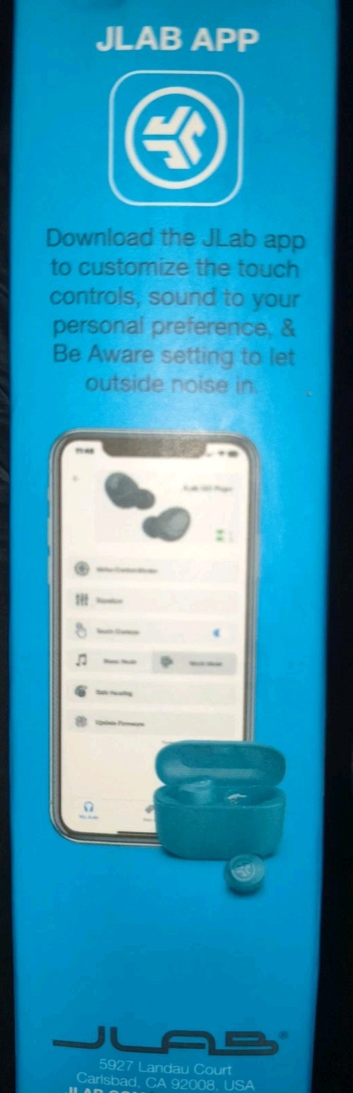 JLab EBGAIRPOPRSLT124 GO Air POP True Wireless In-Ear Headphones – Slate