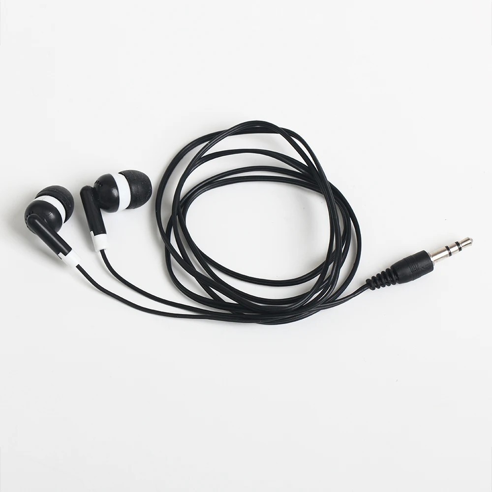 3.5mm In-ear Earbuds Headphones – Wired AUX Jack Earphone Stereo Great for Kids!