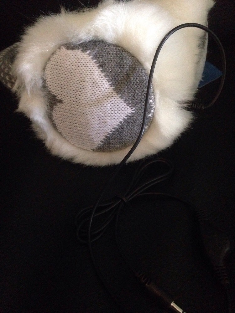New Faux Fur Earmuffs Winter Headphones