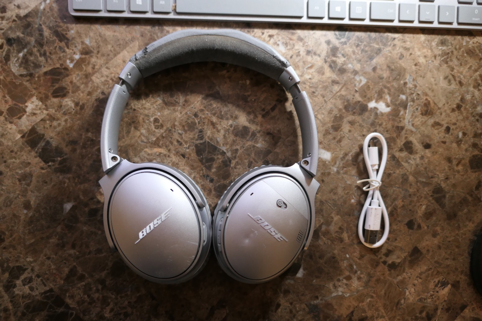 Bose QuietComfort 35 Series I Noise Cancelling Wireless Headphones NEW PADS