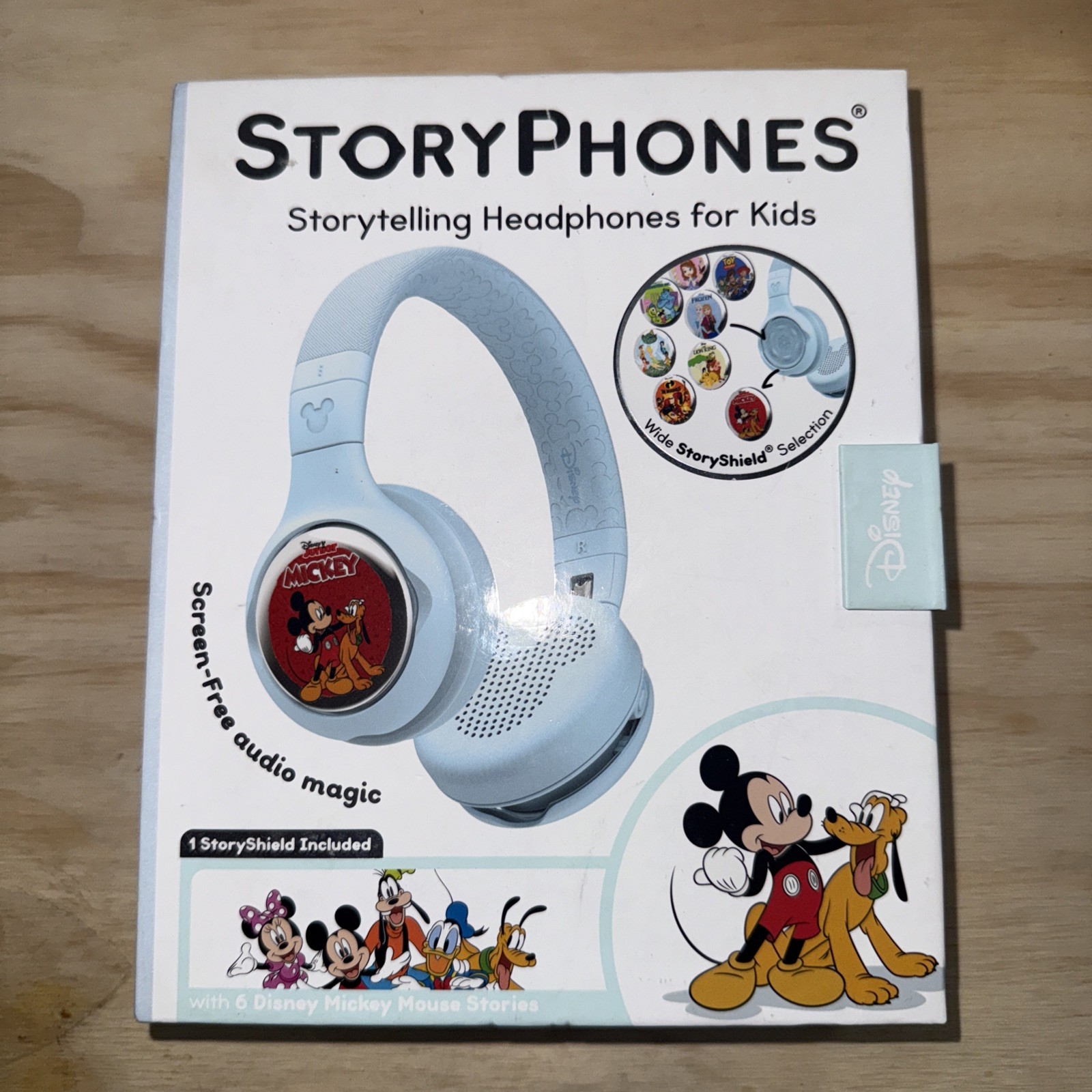 Disney StoryPhones Storytelling Bluetooth Wireless Kids Mickey Mouse