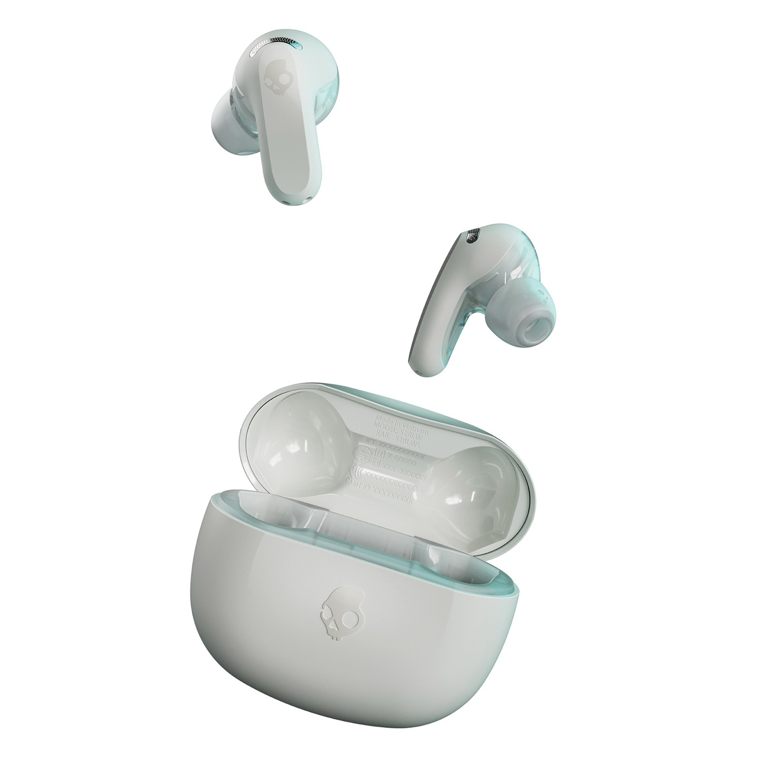 Rail ANC TWS In-Ear Earbuds, Mics, Charging Case, 38-Hr Playtime, IPX4