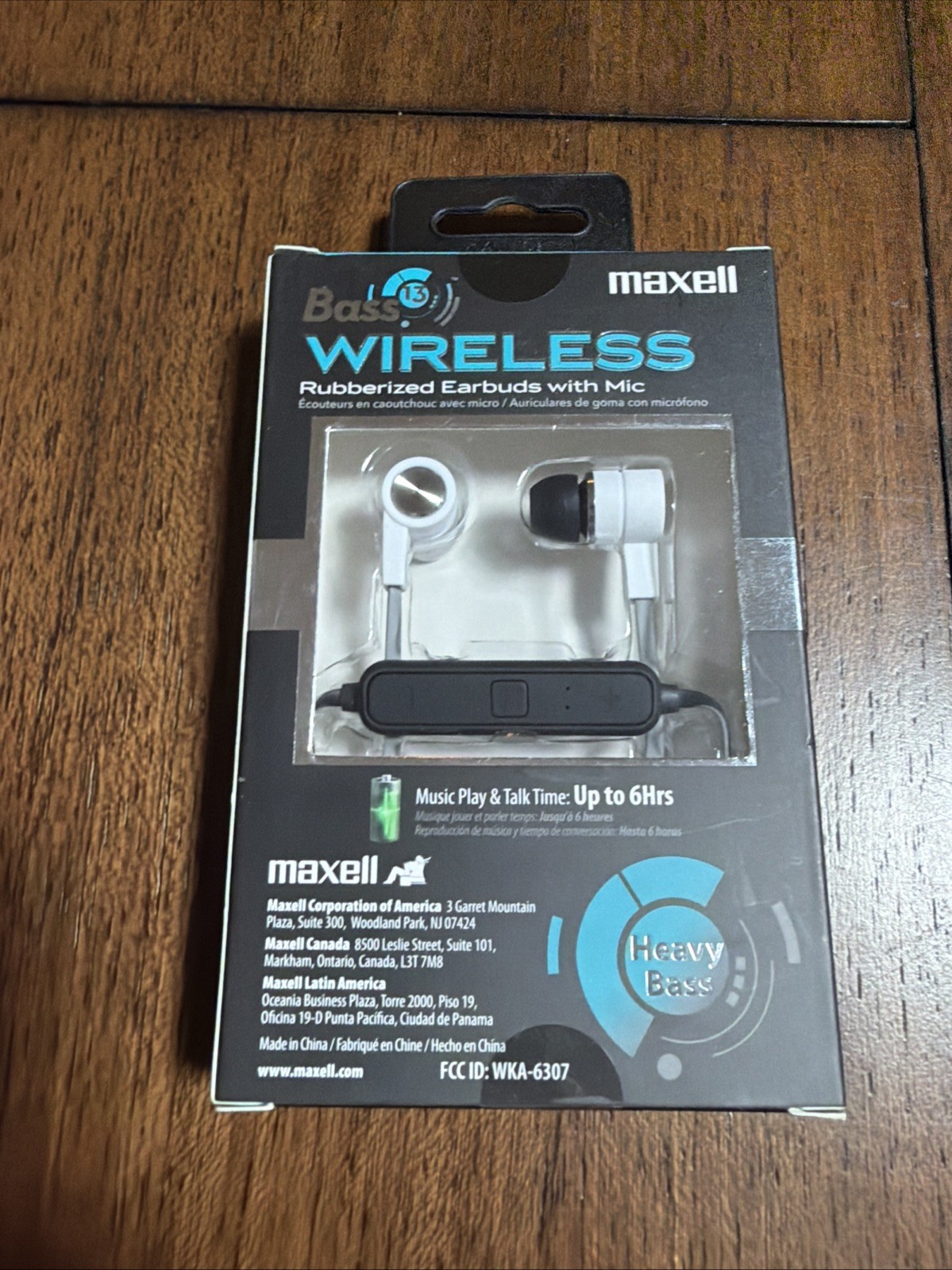 Maxell Bass 13 Bluetooth Wireless Rubberized Earbuds With Mic (Heavy Bass)