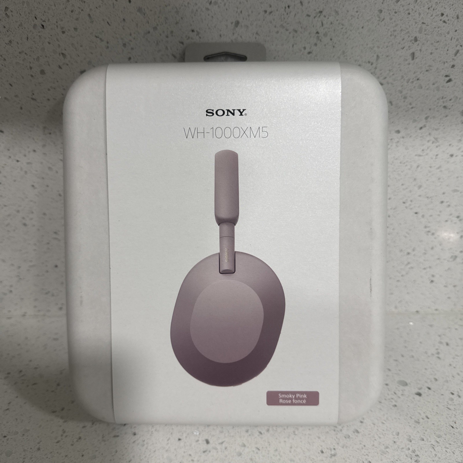 Sony WH-1000XM5 Wireless Noise Cancelling Over-the-Ear Headphones Smoky Pink 🩷