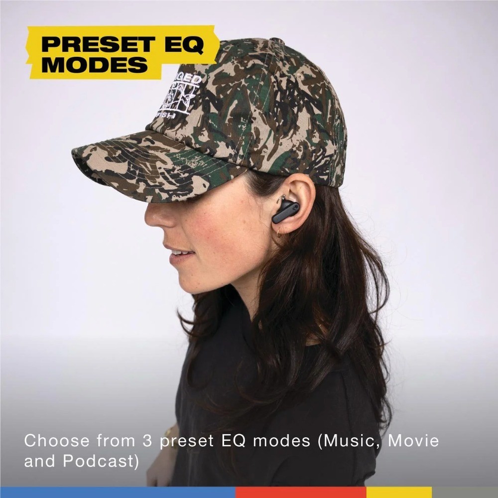 Smokin’ Buds XT True Wireless in-Ear Earbuds, Black