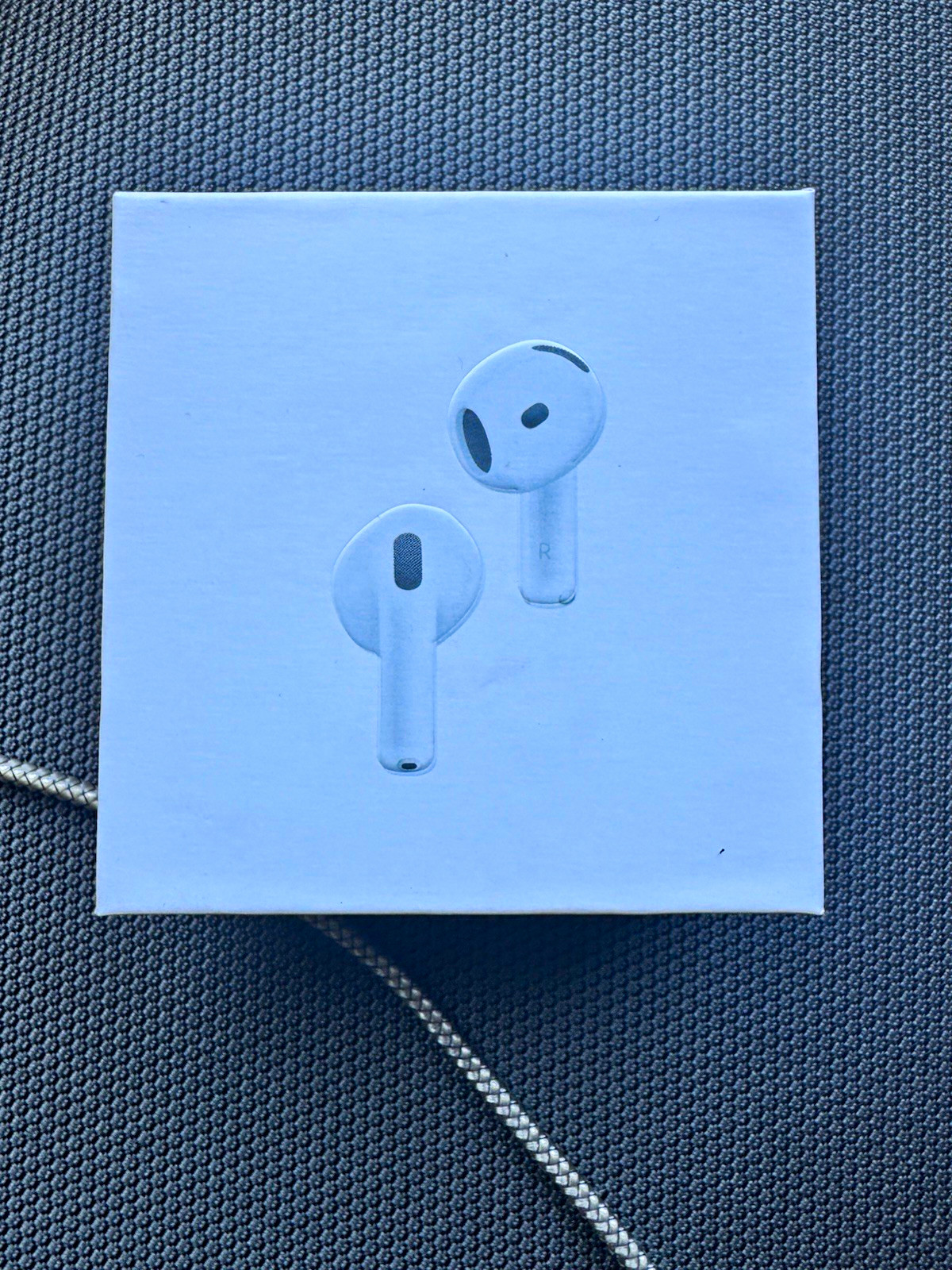 Apple AirPods 4 (ANC) White Bluetooth In-Ear Earbuds Built-In Mic MXP93AM/A