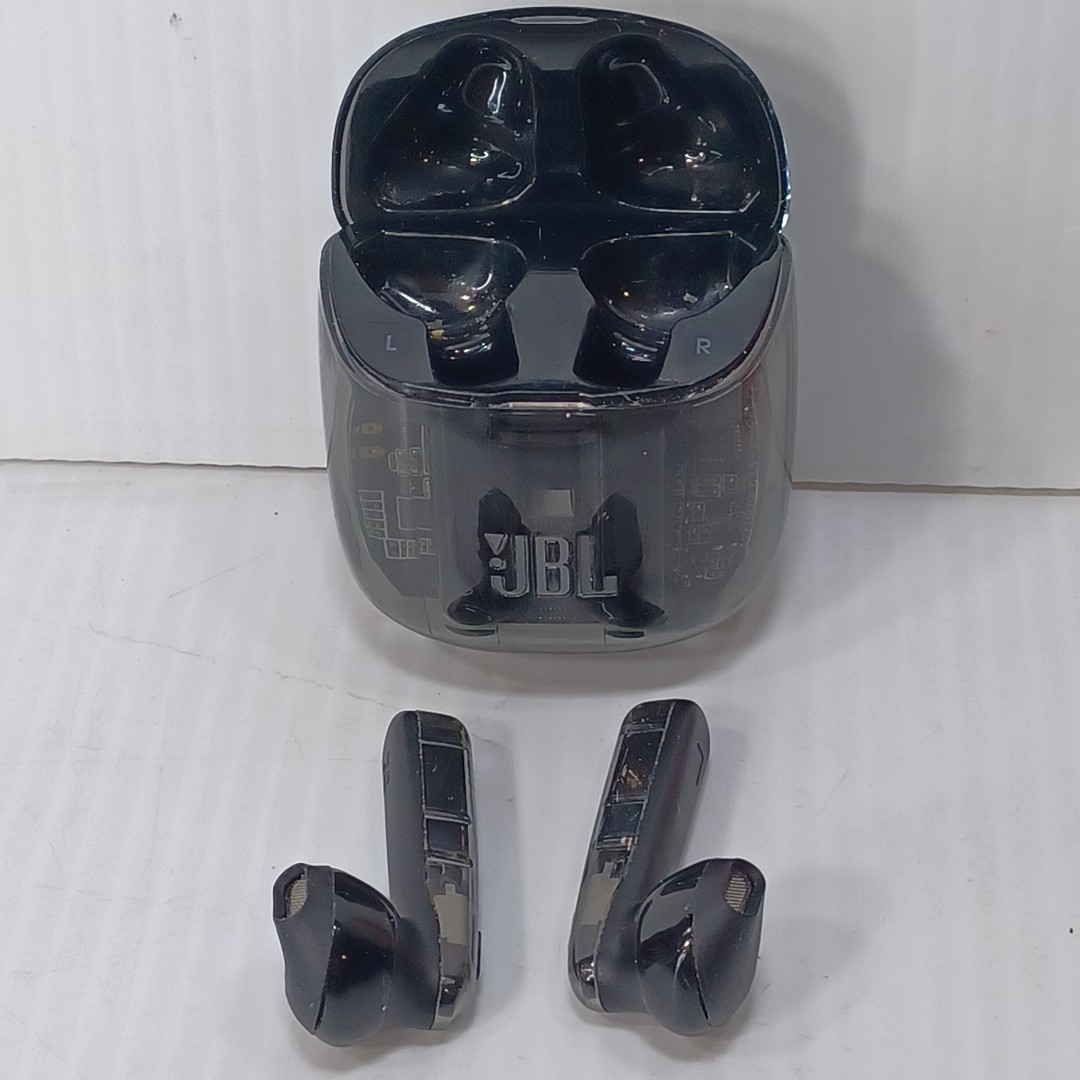 JBL Tune 225TWS True Wireless In-Ear Bluetooth Headphones – Black/ Clear