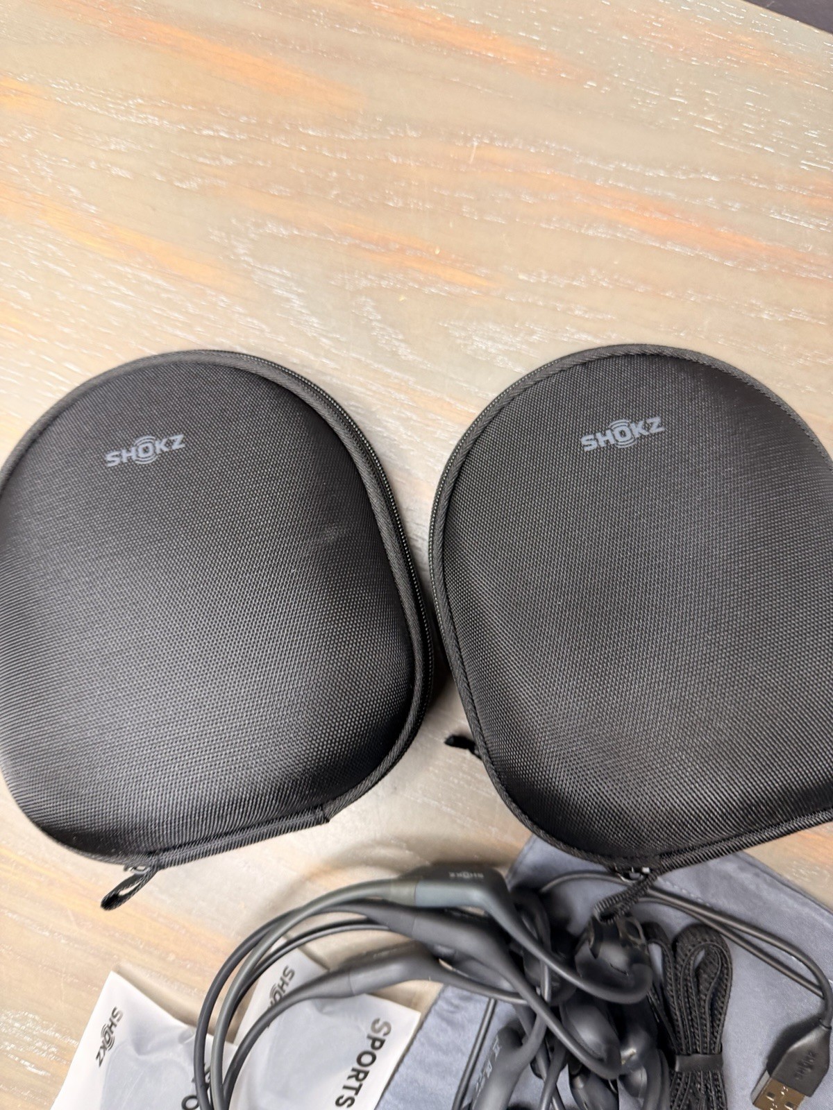 For Parts – Shokz Open-Ear Bone Conduction Headphones Lot of (4) S810-AS800