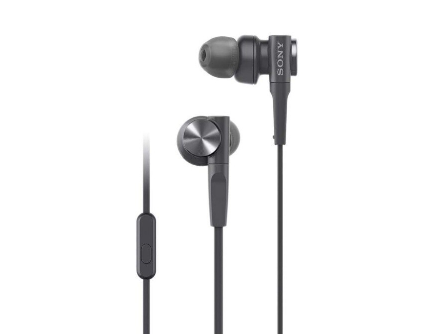 SONY MDR-XB55AP Remote control Mic for Smartphones heavy bass Earphones Select H