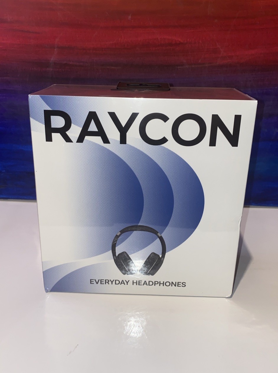 Raycon RBH820-WHI The Everyday Over-Ear Noise-Canceling Headphones – Black