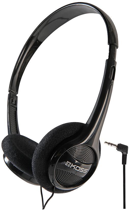 Koss KPH7 Lightweight On Ear Portable Headphones with Adjustable Headband