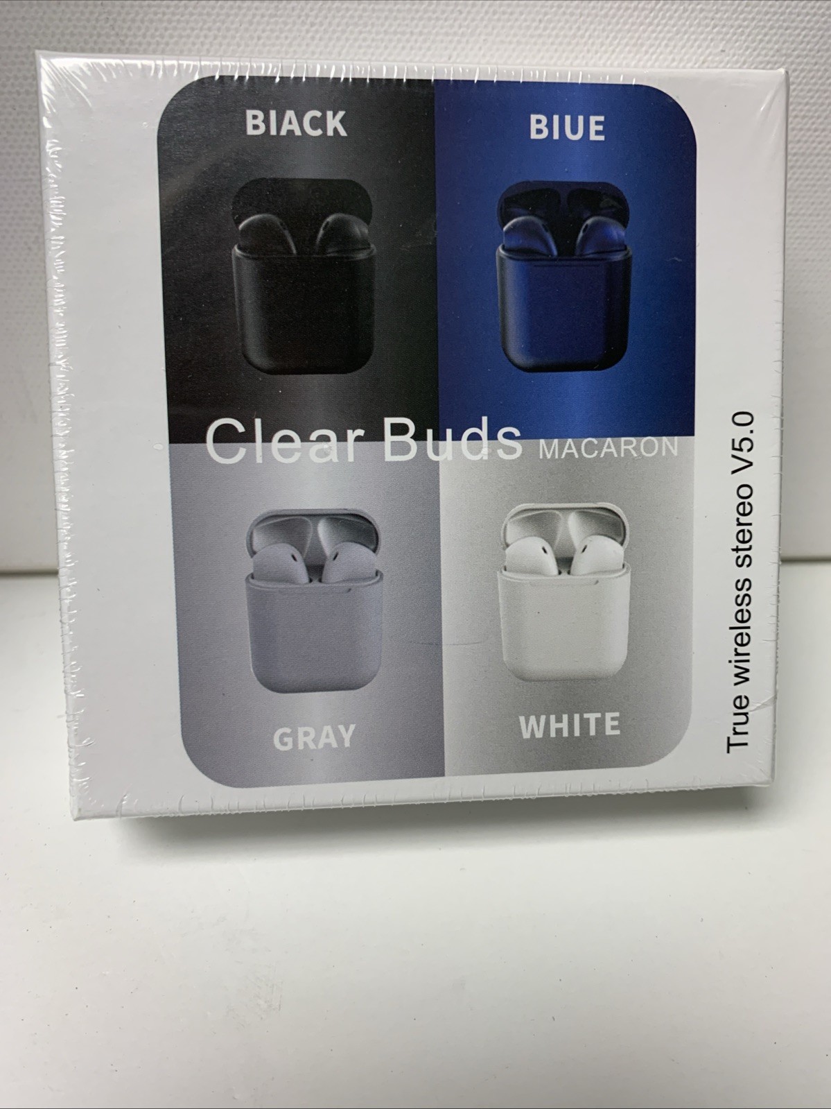 Clear Buds True Wireless Stereo V5.0 Earbuds Android IOS B T5.0