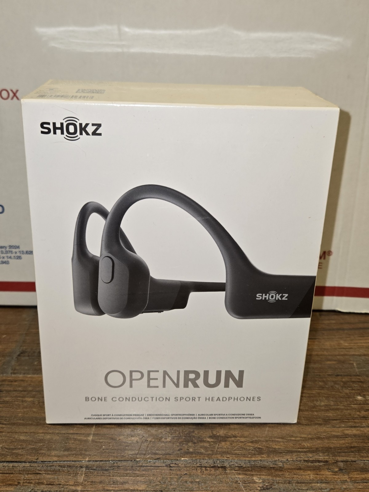 New & Sealed! AfterShokz SHOKZ In-Ear Bluetooth Headphones Black Model S803