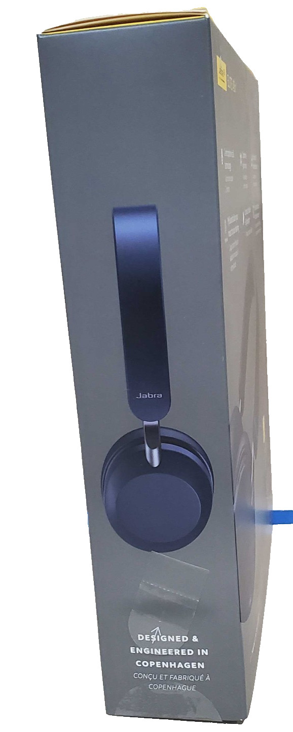 Jabra Elite 45h Wireless Bluetooth On-Ear Headphones Navy