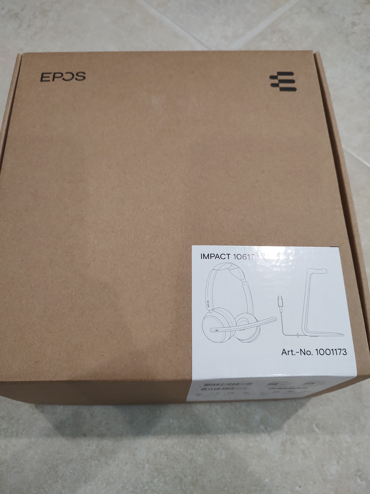 EPOS IMPACT 1061T Binaural On-Ear Wireless Headset Black 1001173