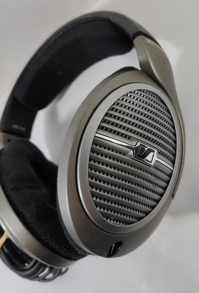 Sennheiser HD 518 Headphones Tested Working W/ 3.5mm Cord