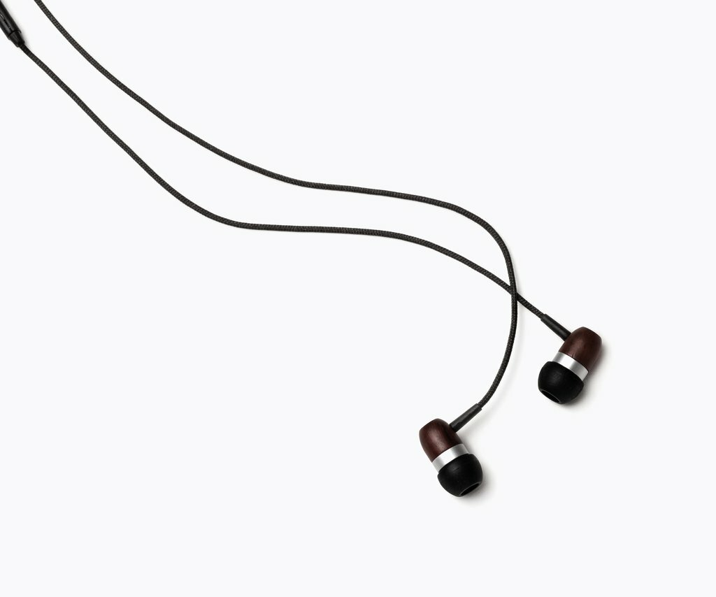 Symphonized GLXY Premium Genuine Wood in-Ear Noise-isolating Headphones