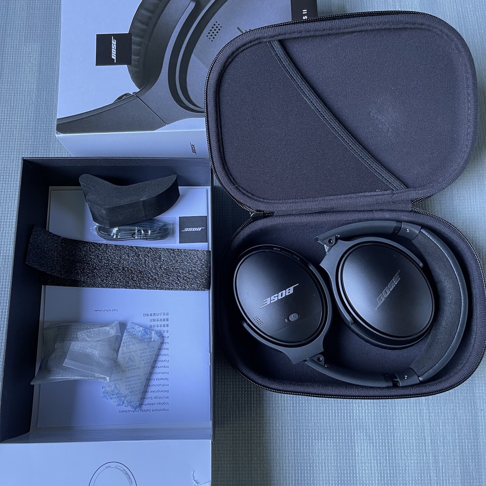Bose QuietComfort 35 Wireless Headphones II (Android/iOS) – Black