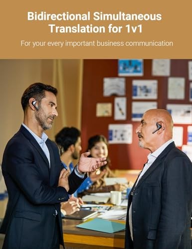 Timekettle W4 Pro AI Translator Earbuds – Real-Time Translation, 40 Languages