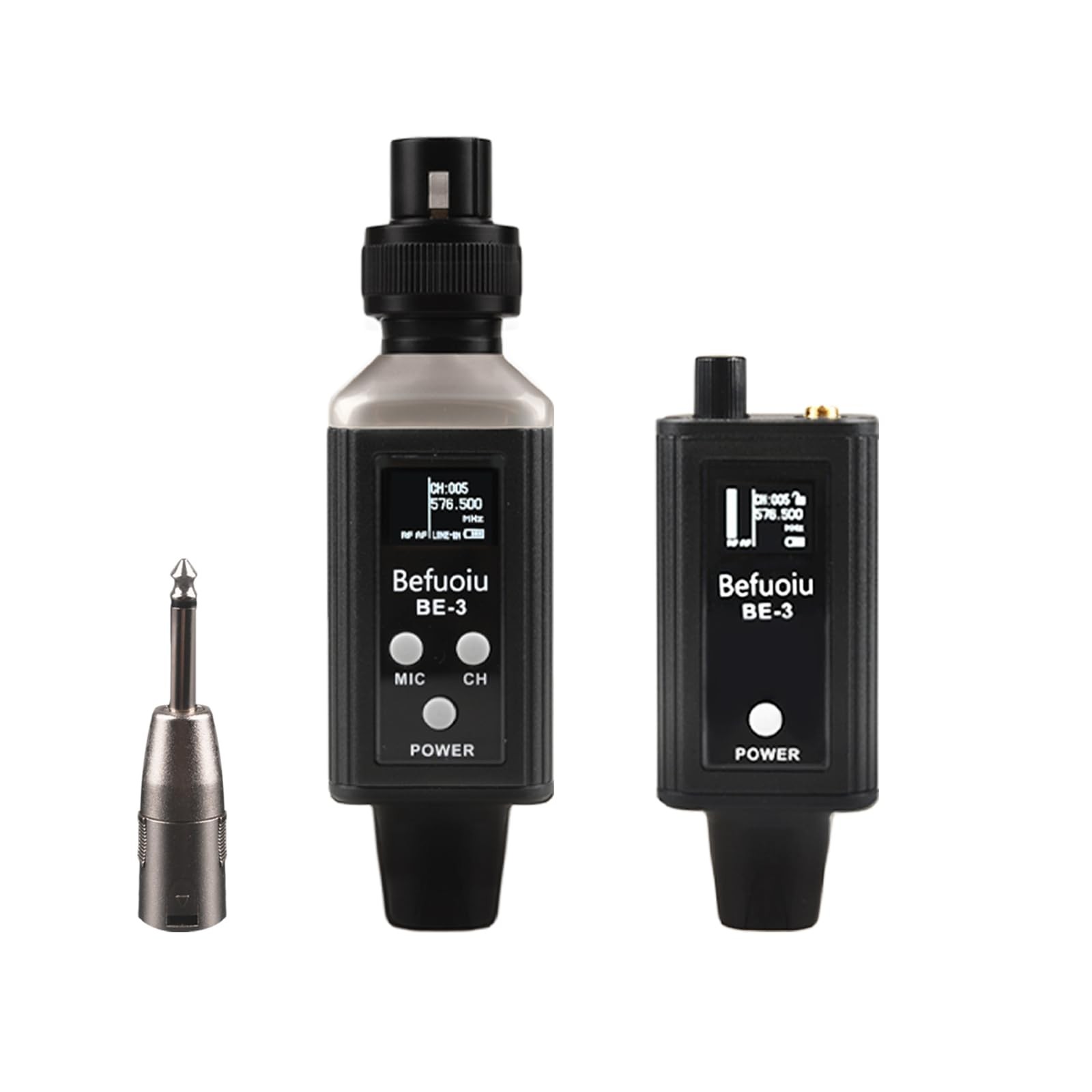UHF Wireless In Ear Monitor System Metal, Professional IEM 1 Black