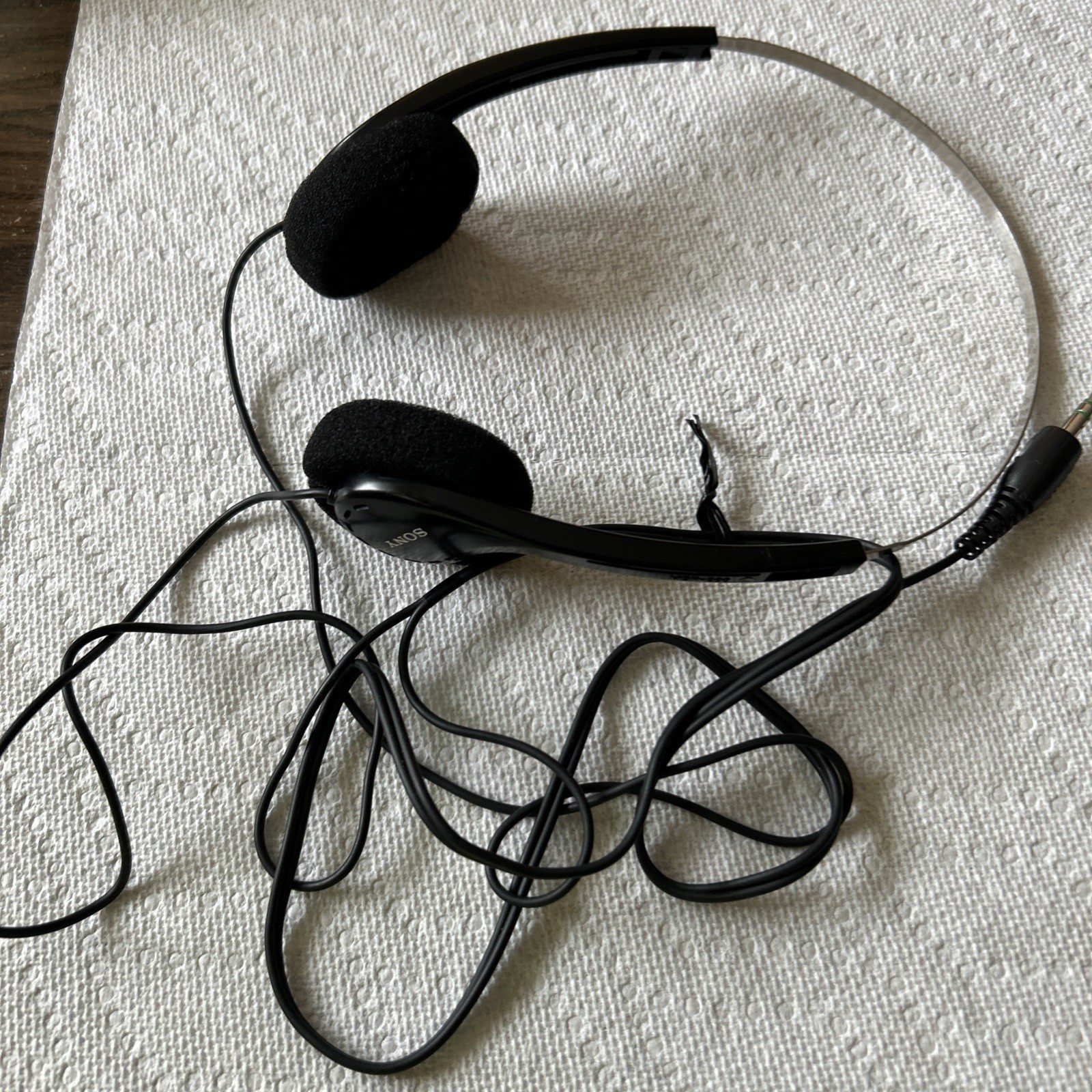 Vintage Sony MDR-006 Walkman Metal Band Headphones Tested Working