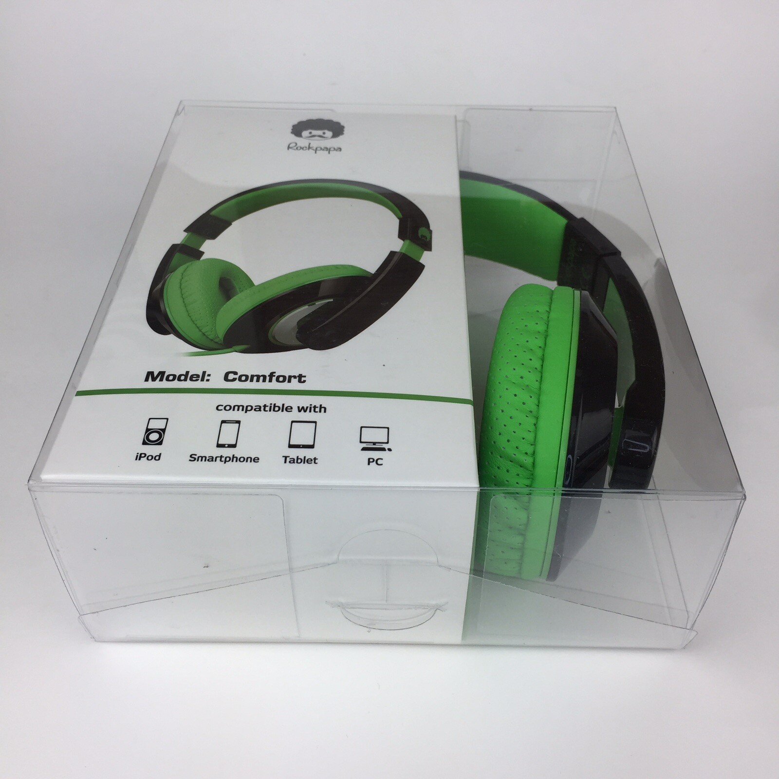 RockPapa On Ear Stereo Headphones Earphones for Adults Kids Childs Teens Adjusts