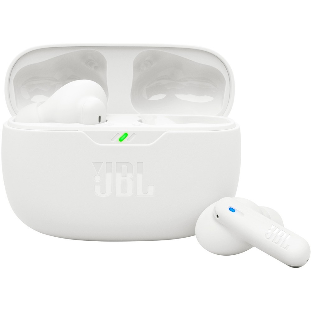 JBL Vibe Beam 2 TWS White Earbuds VBEAM2WHT ANC Bluetooth 5.3