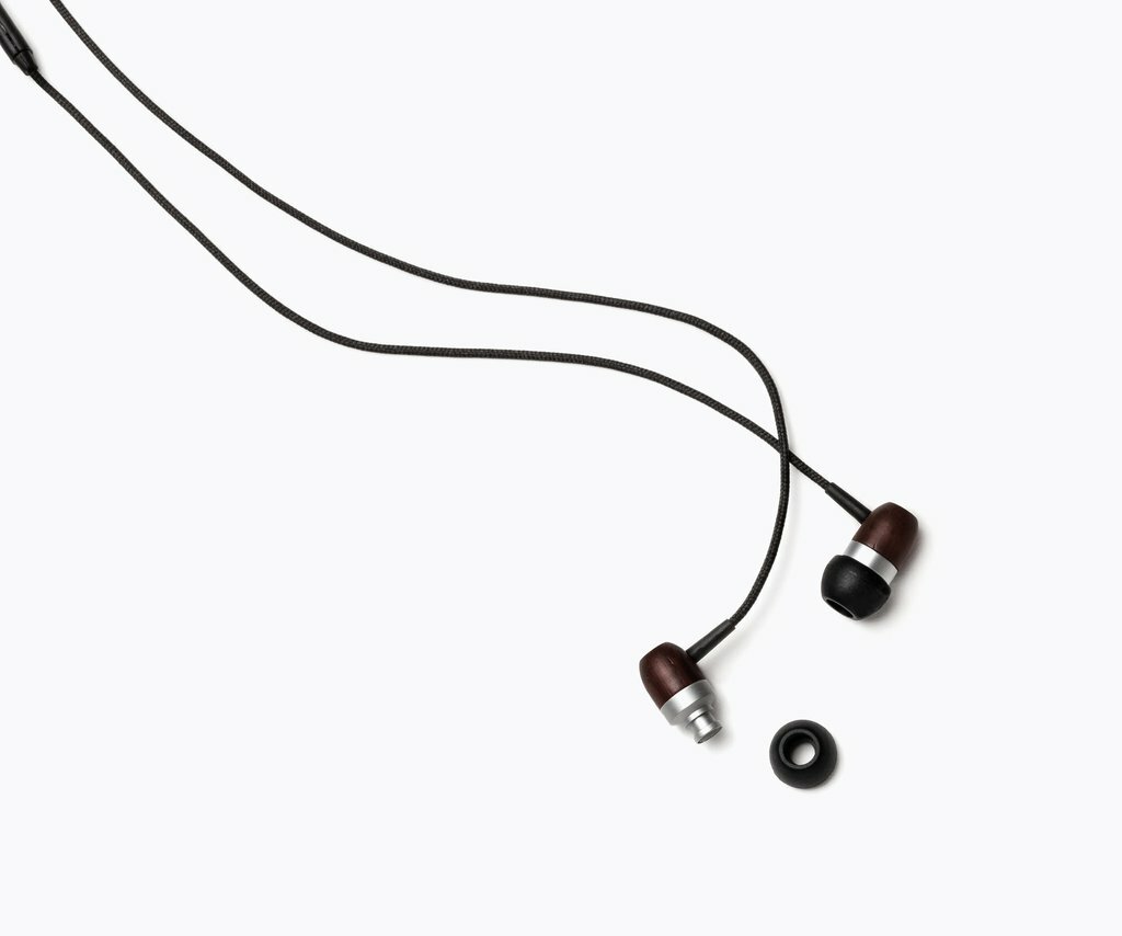 Symphonized GLXY Premium Genuine Wood in-Ear Noise-isolating Headphones