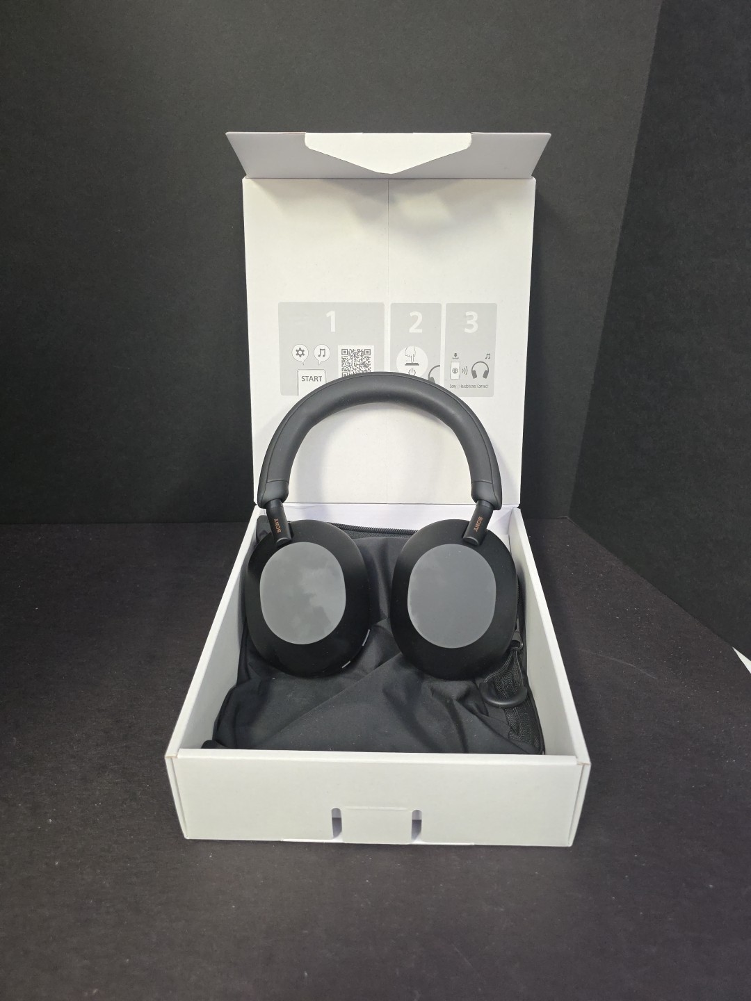 Sony WH-1000XM5SA Wireless Active Noise Cancellation Bluetooth Headphones -Black
