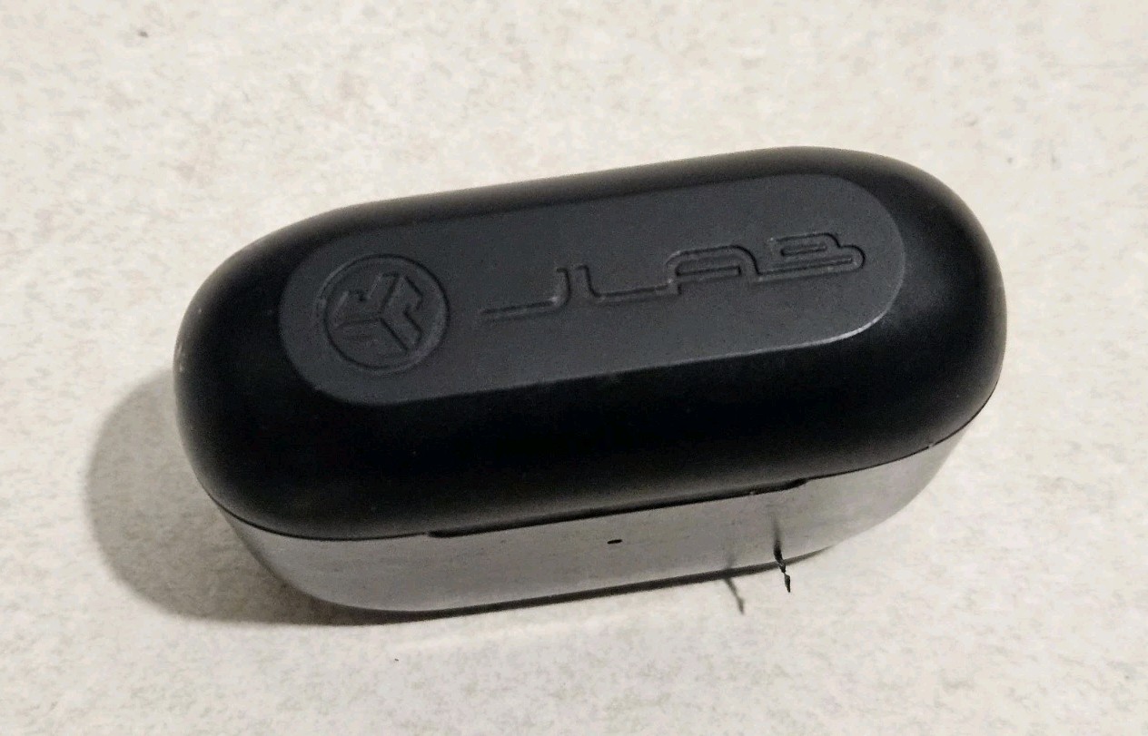 JLab GO Air POP True Wireless In-Ear Headphones – Black – TESTED WORKING