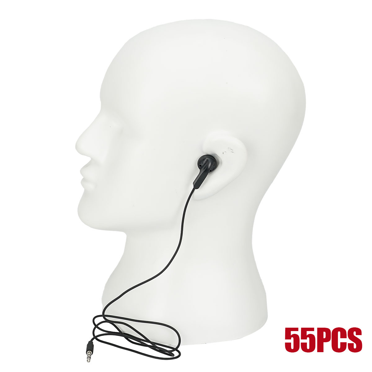 Bulk Earbuds with Wire Basic Headphones in Ear 3.5 mm Jack For Tour Guide System