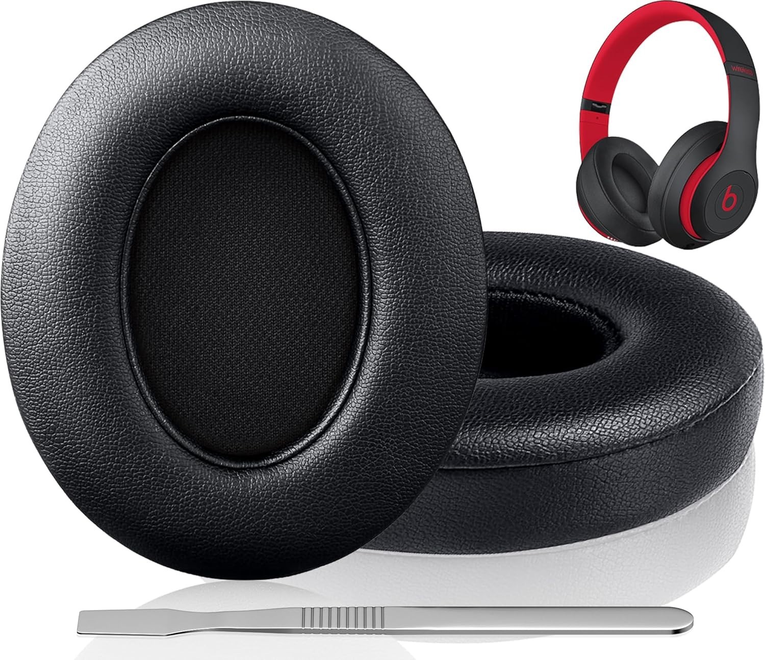 High-Quality Protein Leather Earpads for Beats Studio 3 & 2 – Noise Isolation