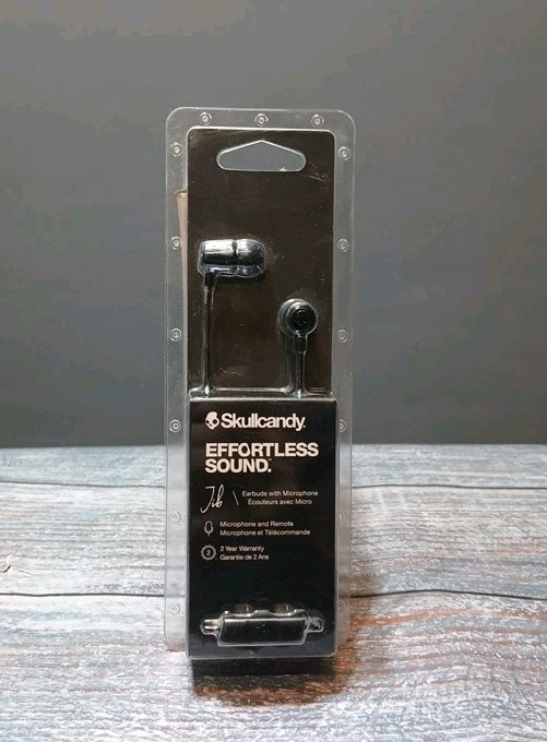 Skullcandy Jib Wired Earbuds with 3.5mm Plug, Noise Isolating Fit, Built-In