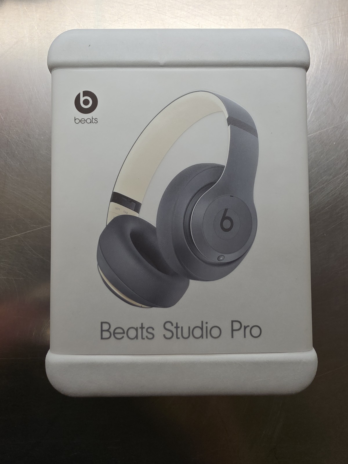 Dre Studio Pro Wireless Bluetooth Headphones – Sand-Gray MW2F4LL Sealed in Box