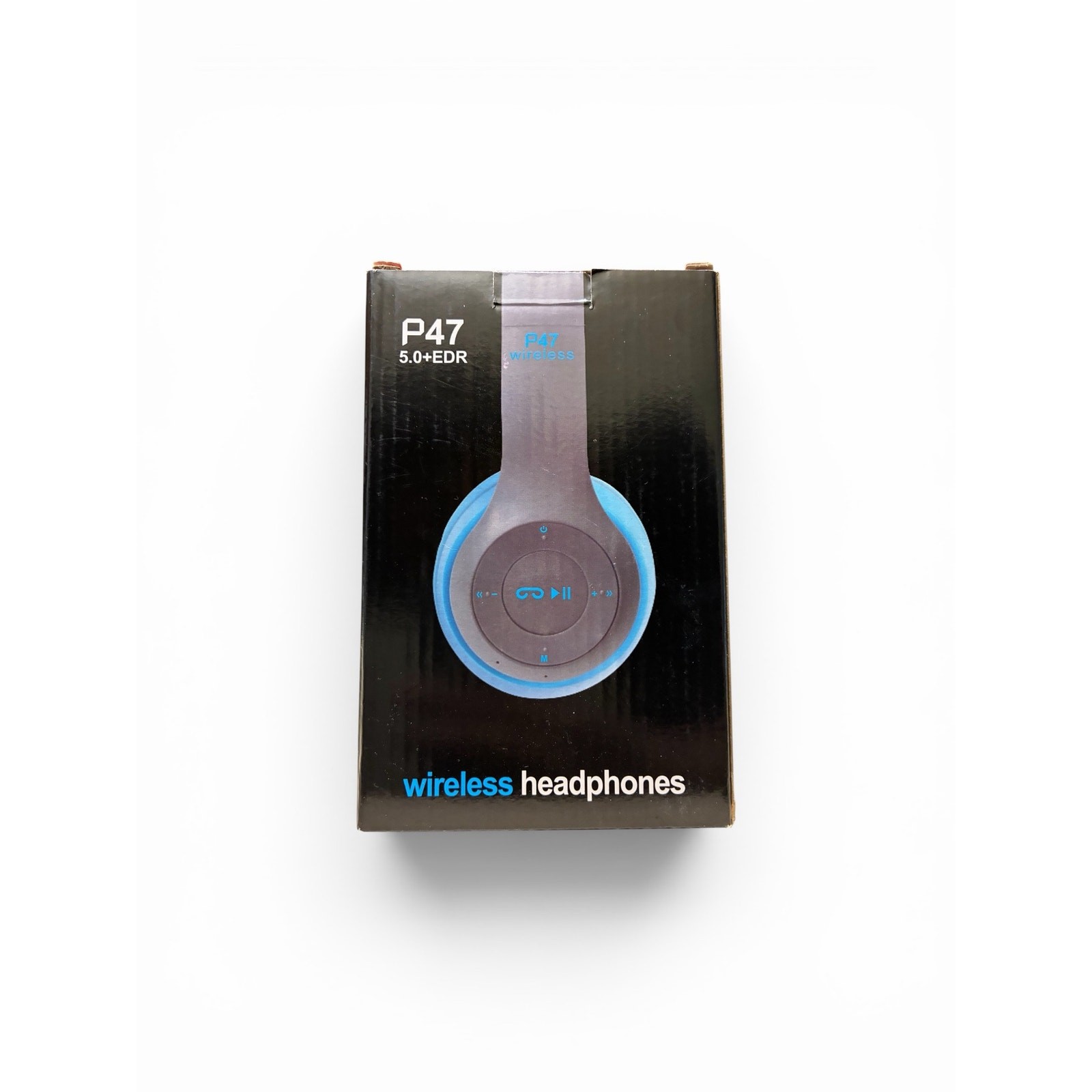 P47 Wireless Over Ear 5.0+EDR Headphones Blue