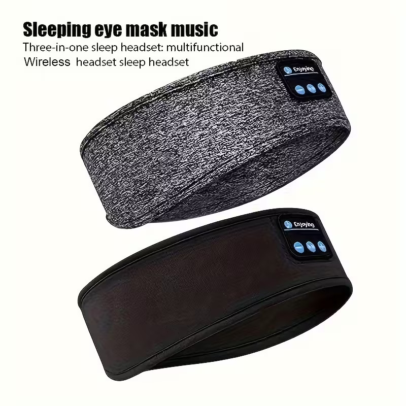Music Headband Gray One Size Open Box Brand New