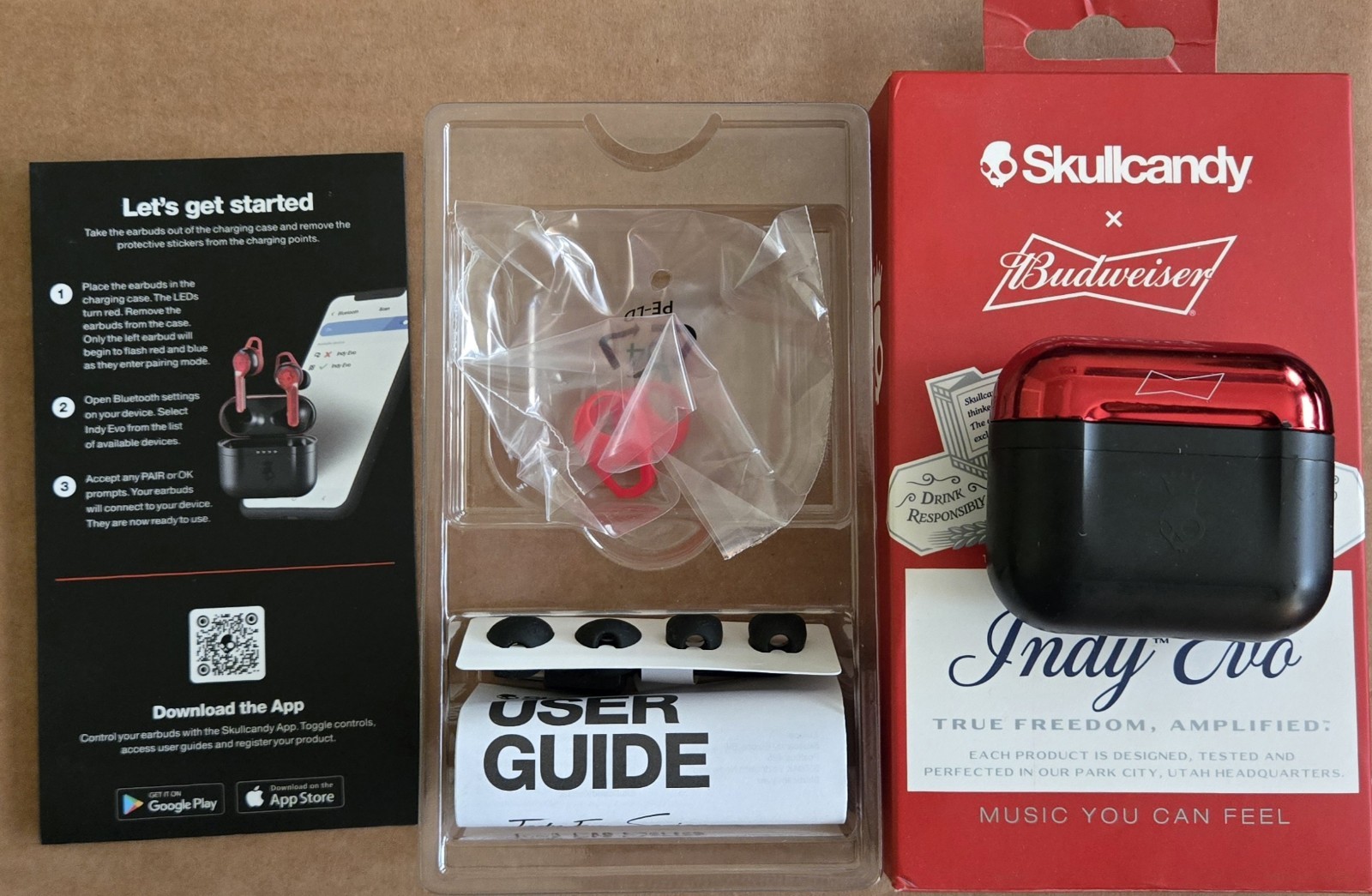 Skullcandy x Budweiser Indy EVO Wireless In-Ear