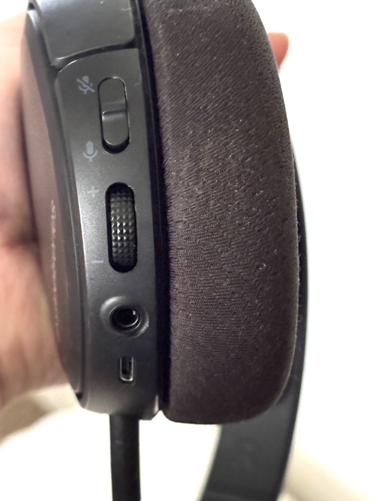 STEELSERIES Wireless Black Gaming Headset w/Gaming Mic Video Game System TESTED