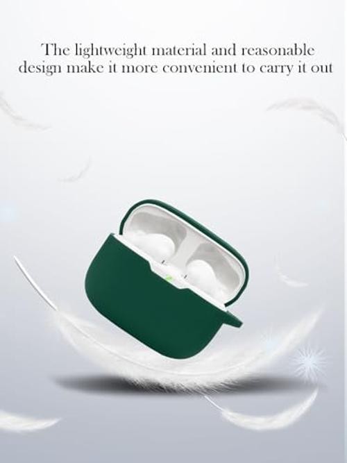 Case for JBL Vibe Beam 2 True Wireless Noise Cancelling Earbuds,Soft Green