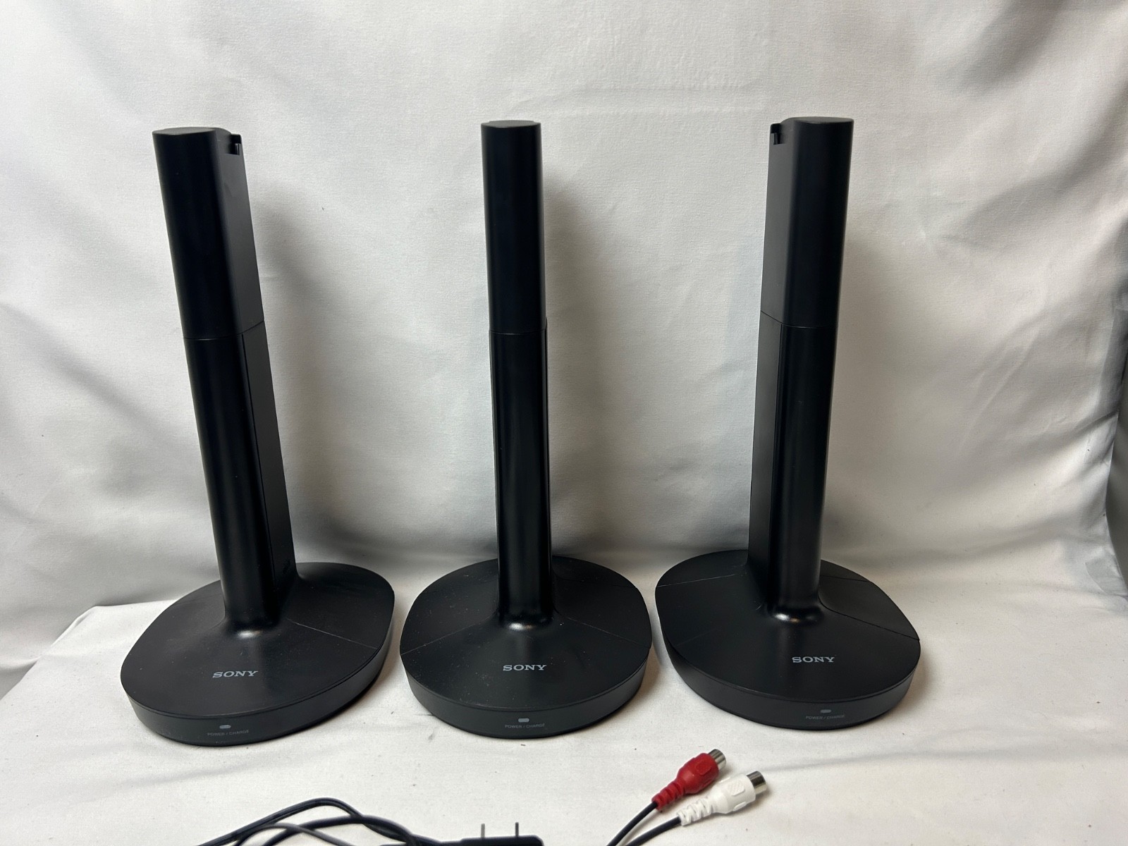 3 Sony WH-RF400 Wireless RF Home Theater Headphones with Charging Dock