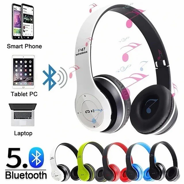 Over Ear Headphones P47 5.0+EDR…Green